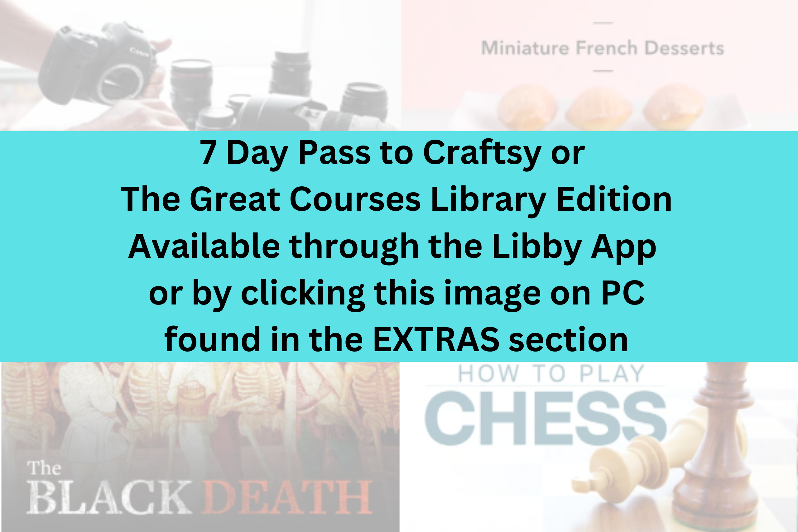 7-day Pass to Craftsy and The Great Courses